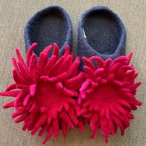 Nepalese Felted Slippers